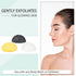 pureSOL Activated Charcoal Konjac Sponge, 100% Natural, Eco-Friendly Facial Sponge for Acne, Exfoliating