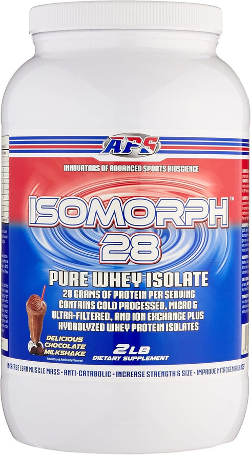APS Nutrition Isomorph 28 Milkshake, Chocolate, 2 Pound