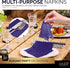 100 Pack Purple Beverage Napkins, 2 Ply Big Party Pack for Wedding, Birthday, Dinner, Lunch, Cocktails