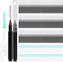 200 PCS Interdental Brushes, Dental Braces Floss Picks for Teeth Cleaning with Soft Bendable Bristles for Oral Care