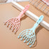 HOOWIFFY 9-Claw 2pcs Set Scalp Massager Manual Head and Neck Massage Tool Plastic Hair Comb Handheld Relaxation