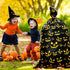 Ymsone 36 56 inches (1 Halloween Extra Large Gift Bags Jumbo - Spooky Gift Bag for Big Presents - Black and Orange