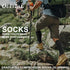 OUIVIAL 3 Pack 20-30mmHg Copper Compression Socks for Women&Men, Open Toe Knee High Support Socks for Varicose