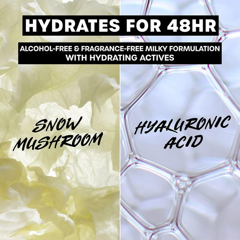 Thayers Milky Hydrating Face Toner, Snow Mushroom and Hyaluronic Acid, Gentle Alcohol-Free Skincare, 3 FL oz