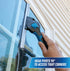 Unger Professional 18” Swivel Window & Glass Cleaning Squeegee with EZ Change - Cleaning Supplies, Squeegee for Window Cleaning, Streak Free Results, Clean Large Windows, Easy Rubber Replacement by UNGER