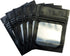 HANSER Smell Proof Odorless Mylar Resealable Foil Pouch Bags - 100 Pieces, 3x4 inches, Airtight, Matte Black