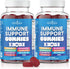 8 in 1 Immune Support Booster Supplement with Astragalus Root, Vitamin C and Zinc 50mg, Vitamin D 5000 IU, Turmeric