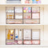 Vtopmart 4 Pack Clear Stackable Storage Drawers - 7.6" H Organizers for Skincare and Bathroom Supplies