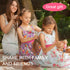 150 Pack Baby Hair Ties for Toddlers - Soft No Damage Seamless Elastic Ponytail Holders Hair Accessories Gift
