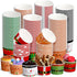 Zhehao 60 Pcs 9 oz Christmas Ice Cream Bowls and Paper Cups -