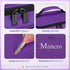 Mancro Dual Layers Pill Bottle Organizer Bag, Medicine Pill Organizer Bag with Lockable Zipper, Medicine Travel Bag