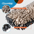 Microfiber Mop Pads 4 Pieces for Floor Cleaning,Fit CLEANHOME Dust Mop: B09PBPGSJ3, Chenille Microfiber Replacement Pads
