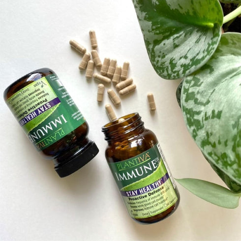 ImmuneDx Healthy Immune Boost Daily Herbal Supplement, 60 Capsules, Natural Resistance with Echinacea & Ginseng