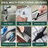 Solvra 14 Set Pcs Crevice Cleaning Brush Hard Bristle Cleaning Tools for Grout, Tile Floors, Gaps & Narrow Spaces