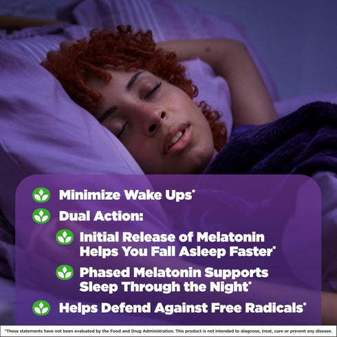 Natrol 10 mg Time Release Melatonin Gummies, 55 Strawberry-Flavored Dietary Supplement for Restful Sleep