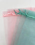 100PCS Teal Sheer Organza Bags 5''X7'', Drawstring Jewelry Gift Bags for Baby Shower Wedding Party Favor Pouch Goodie
