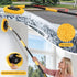 Mop,73Wall 15 Elbow Wall Cleaner Mop Cleaner with Long Handle,Ceiling Dust Mop with Bent Labor-Saving Extension Pole