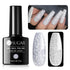 UR SUGAR Reflective Glitter Gel Nail Polish, Silver Sparkly Shimmery Gel Polish for Nail Art Manicure DIY