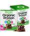 Orgain Organic Vegan Protein Powder, Creamy Chocolate Fudge, 21g Plant Protein, 6g Prebiotic Fiber, Low Carb, No