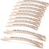 TecUnite 16 Pcs Rhinestone Bobby Pins - Bling Decorative Hair Clips for Women, Bridal, Wedding, and Daily Use
