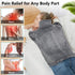 CAROMIO Heating Pad for Back Pain Relief, Large Electric Heating Pad with Auto Shut Off and 6 Heat Settings