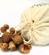 NaturalThings Organic Soap Nuts, Eco-Friendly Laundry Soap (125 Loads + 1 Wash Bag)