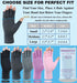 2 Pairs Arthritis Gloves for Women, Compression Gloves for Carpal Tunnel Relief, Fingerless Gloves for Women and Men