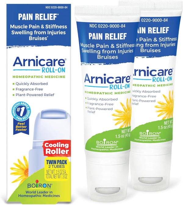 Boiron Arnicare Roll-On for Joint Pain, Muscle Pain, Soreness, and Swelling - Cooling Metal Roller, Fragrance-Free (3