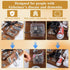 SHFGYG Fidget Busy Board for Adults with Dementia, Engaging Alzheimers Activities & Tactile Stimulation, Dementia