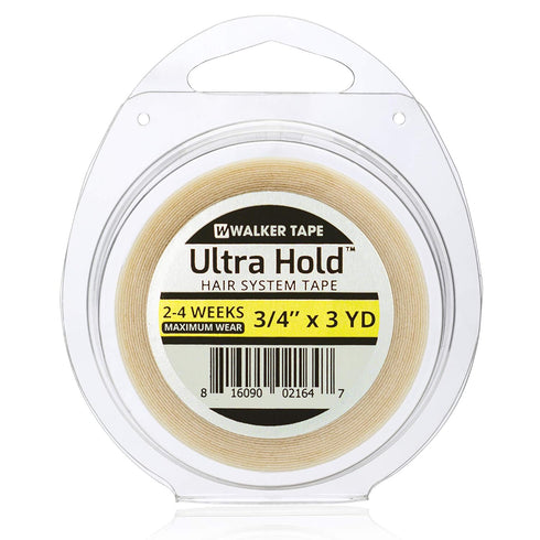 Walker Tape Ultra Hold Hair Tape, 3/4" x 3 Yards