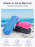 LengKe Insulin Cooler Travel Case, TSA Approved EVA Diabetic Case with 2 Gel Ice Packs for Insulin Supplies