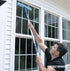 Unger Professional 14" Window Scrubber, Reusable Microfiber Sleeve for Glass and Window Cleaning