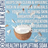 Vegan Milk Bath Soak with Coconut Milk Powder, Essential Oil, & Sweet Almond Oil for Relaxing Soak, 8 oz.