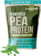 100% Plant Based Fermented Pea Protein Powder, Unflavored, 2.14lbs - Vegan, Non-GMO, Gluten & Soy Free