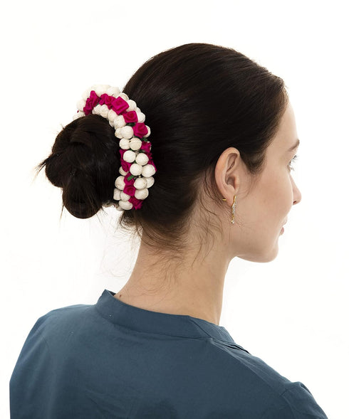 Indian Traditional Style Hair Accessories that Look Like Natural Flowers