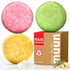 Shampoo Bar Pack 3 - Ginger, Rosemary & Rice Water - pH Balanced Hair Growth Solid Soap