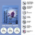 Hydration Powder Electrolytes Plus (50 Servings), 0 Calorie Keto, 0 Sugar, 1000mg Potassium, Blueberry Grape