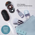 PAK Travel Hair Brush with 30 Hair Accessories Included - Wet/Dry Hair Brush with Built-in Storage by BeautyHak