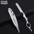 Professional Hair Cutting Scissors Kit - 10 Piece Barber Set with Thinning Shears, Stainless Steel, Cape, Razor