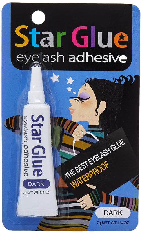 Star Glue Eyelash Adhesive, Dark, 7g Net Wt .1/4oz