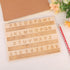 XIHIRCD 2pcs Braille Alphabet Board, Wooden Braille Fingerboard with Raised Dots & Engraved Letters & Numbers