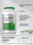 Horbaach Soy Protein Isolate Powder | 3lb | Unflavored | Vegan, Non-GMO, Gluten Free