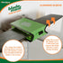 Blade Maid Ceiling Fan Cleaner - Cleaning Tool with Reusable Fiber Duster, 3 Foot Extendable Pole & Flexible Brush