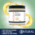 Zatural Hemp Hot Cream Massage for Joints and Muscles, Essential Oil Blend with Aloe and Hemp (8oz jar)