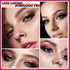 2 in 1 Eyeshadow Stick and Sponge Makeup Brush, Long Lasting Waterproof Cream Shimmer Shadow Pencil