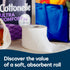 Cottonelle Ultra Comfort Soft Toilet Paper, 4 Mega Rolls (4 Mega Rolls = 16 Regular Rolls), 244 Sheets Each