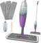 HOMSIER Spray Mop for Floor Cleaning - Microfiber Wet Dry Flat Mop with 550ML Refillable Bottle and 3 Washable Pads