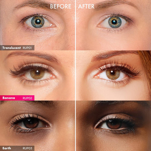 Ruby Kisses Instant Bake Undereye Powder, Vegan Cruelty Free for Brightening Eyes and Smudge-Free Makeup