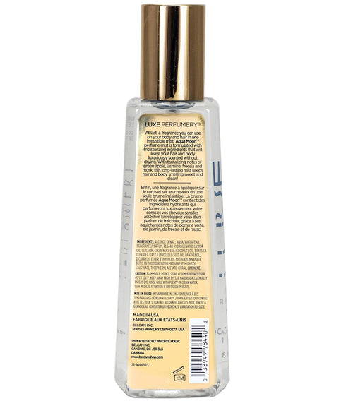 Luxe Perfumery Aqua Moon Hair & Body Perfume Mist, 236 mL