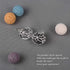INFUSEU Essential Oil Necklace Lotus Flower Aromatherapy Pendant Scent Diffuser Anxiety Jewelry Spiritual Meditation